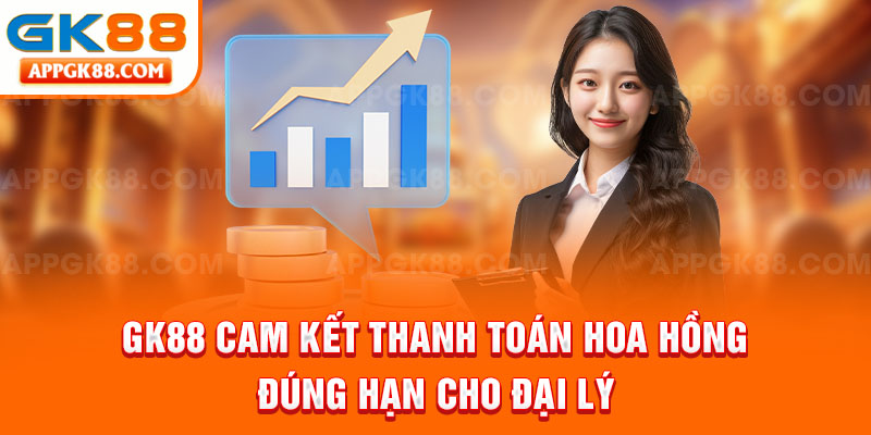 GK88 cam kết thanh toán hoa hồng đúng hạn cho đại lý