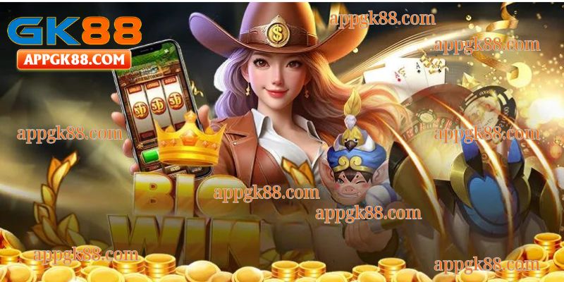 Trải nghiệm trúng jackpot lớn tại GK88