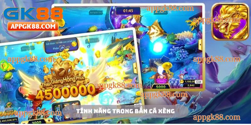 Tính năng hấp dẫn của bắn cá xèng