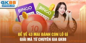 đề về 43 mai đánh con lô gì