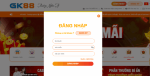 Đăng nhập gk88 cho tân thủ